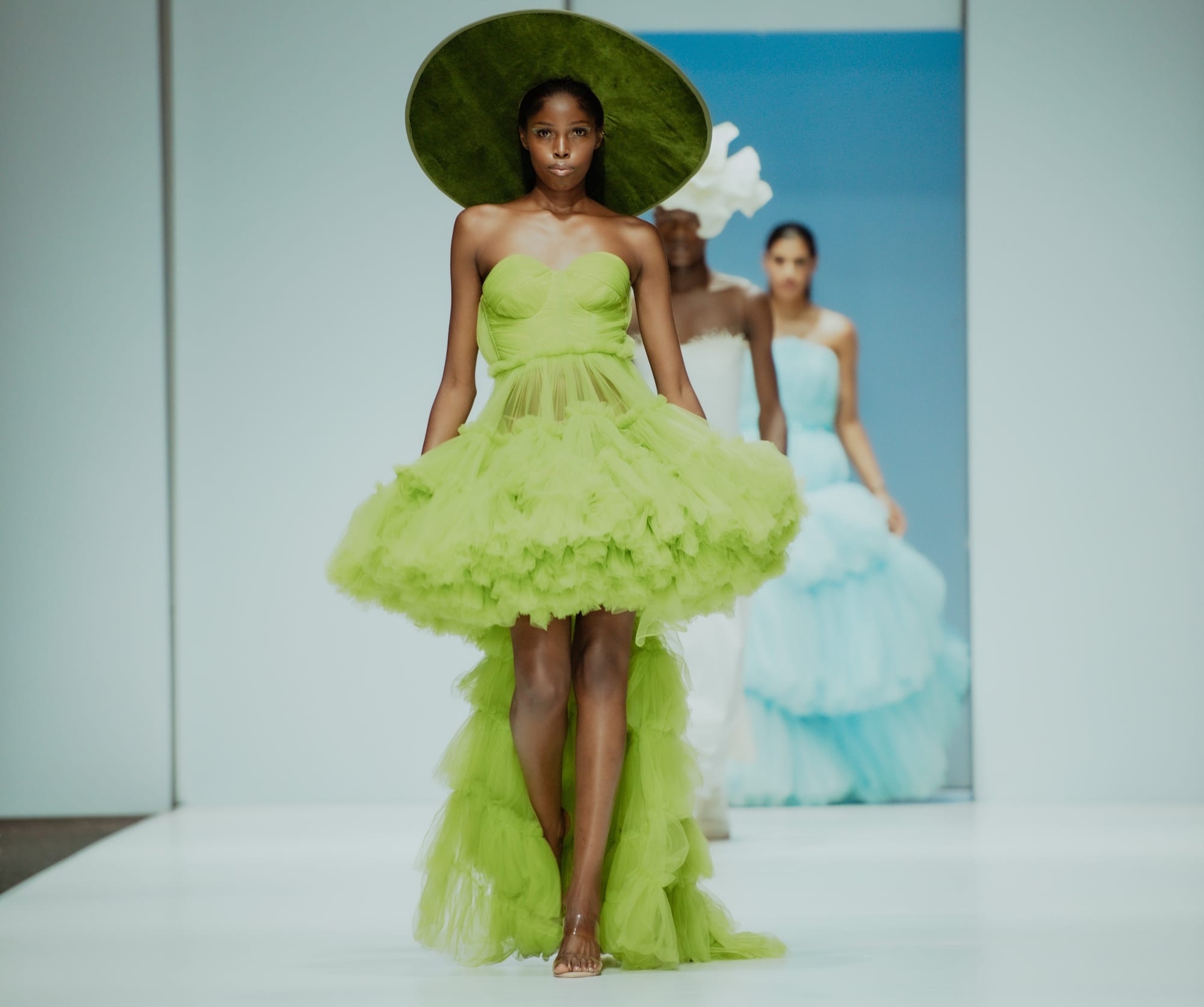 Unapologetically unconventional fashion inspired by Africa in winter