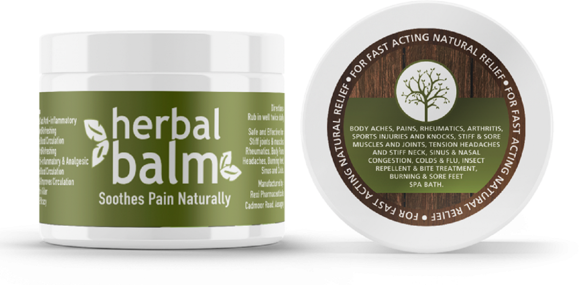 REXI Herbal Balm: Soothes pain naturally