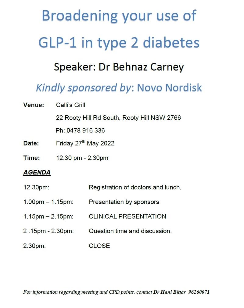 Broadening your use of  GLP-1 in type 2 diabetes - Copy