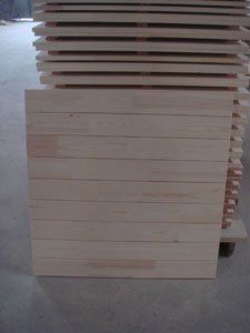 Pine wood panels