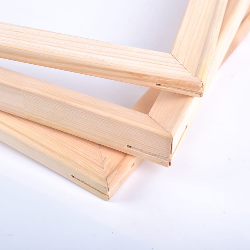 Pine wood stretcher frames