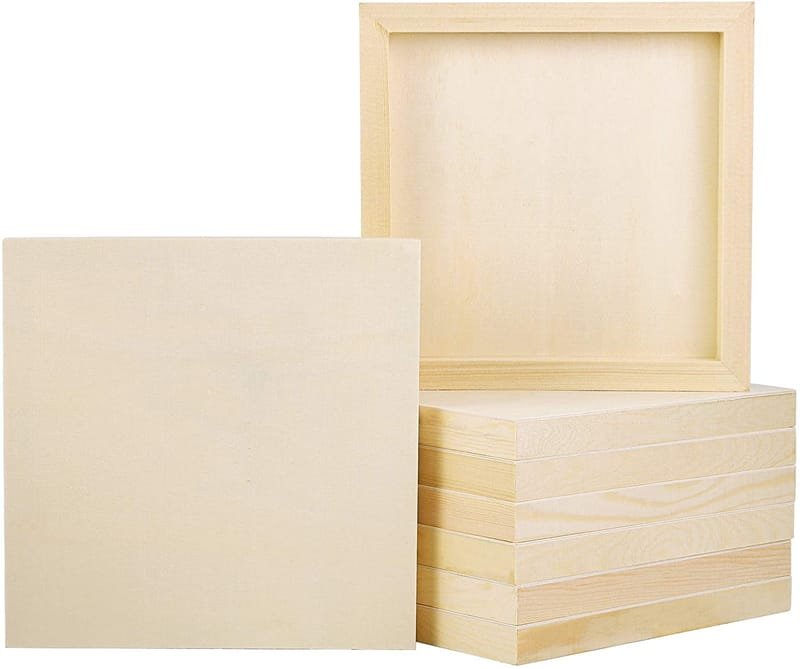 Wood board frame