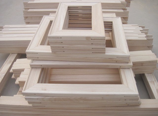 Paulownia wood stretcher frames