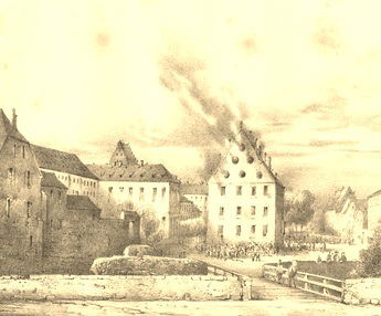 Incendie théâtres 1613 - 1800