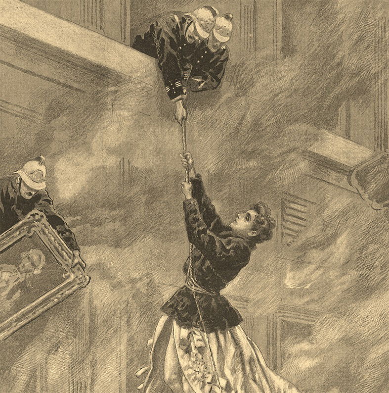 Incendie théâtres 1900