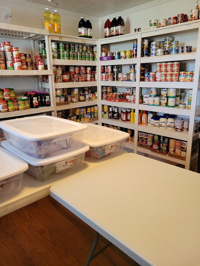 Our non-perishable food pantry