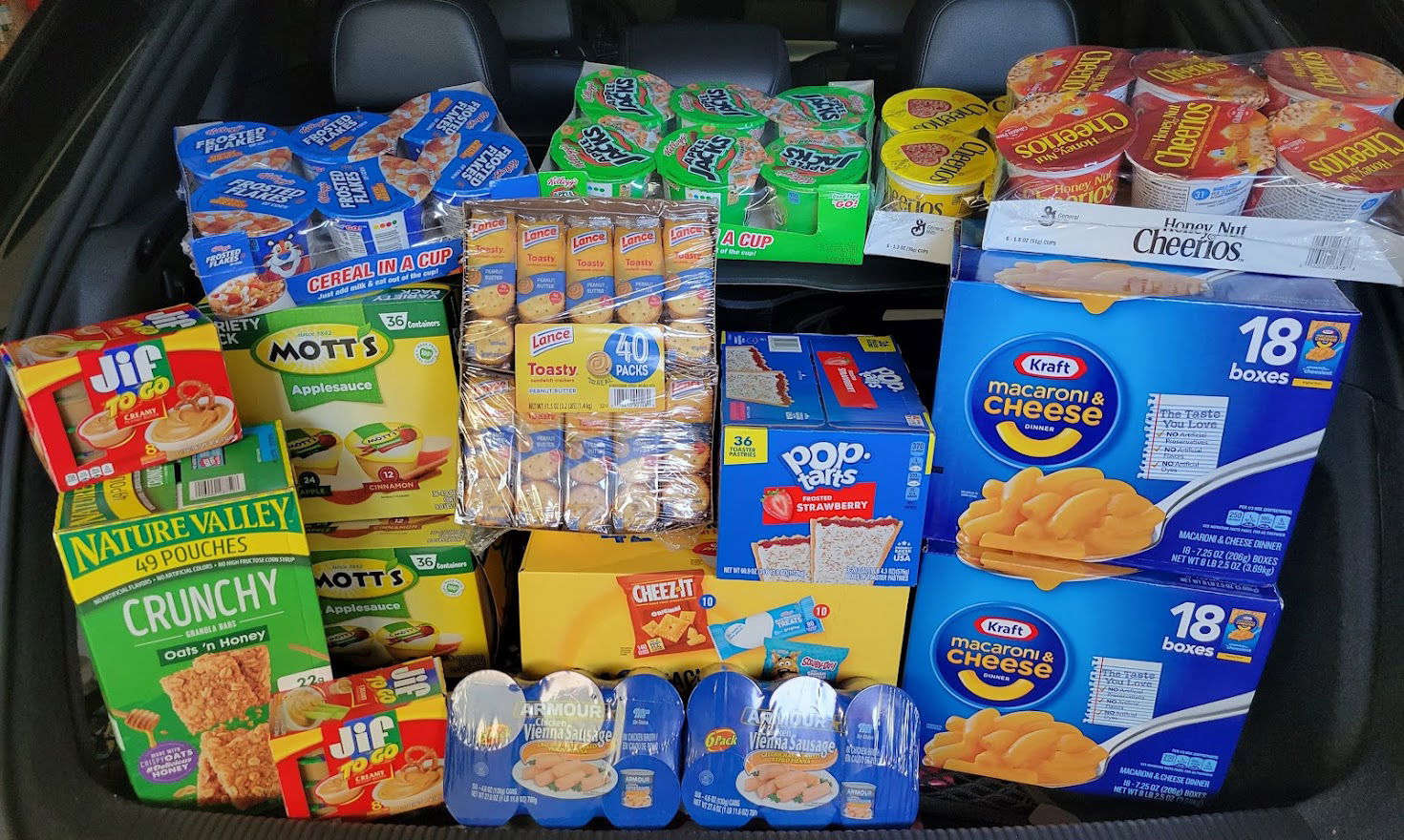 Hollywood Presbyterian Church Donation for Homeless Snack Bags