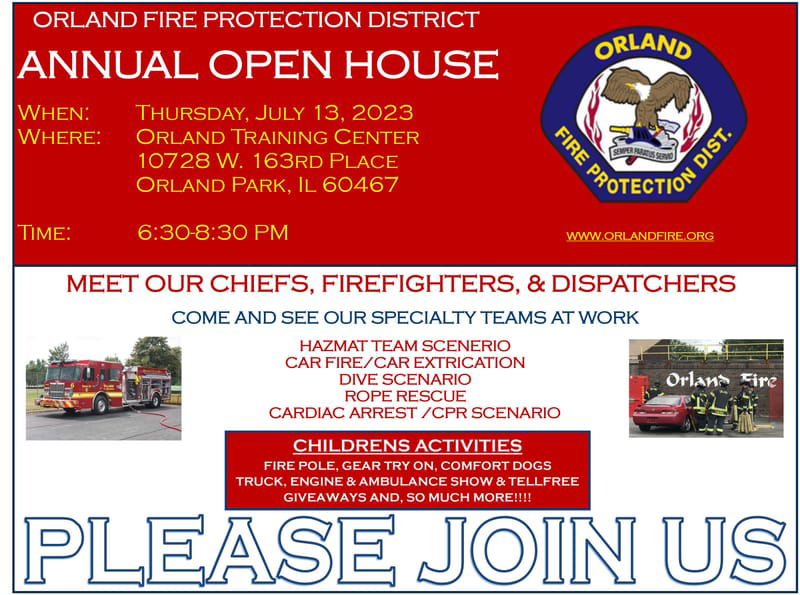 Orland Fire Protection District Open House