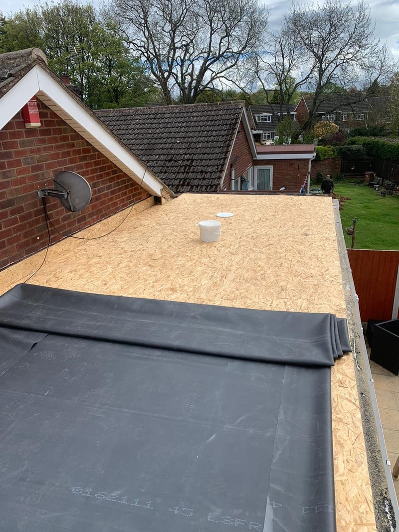 Epdm Rubber Roofs in Wolverhampton