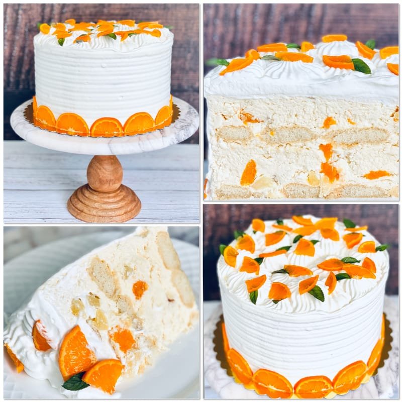 Apricot, rosemary and white chocolate no-bake cheesecake - In Love With Cake