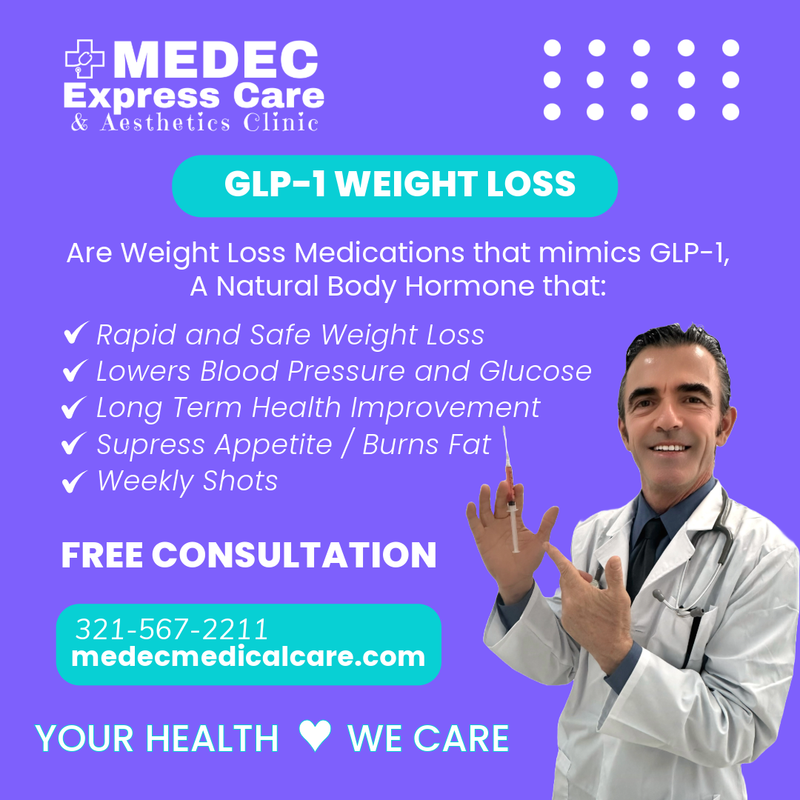 GLP1 Injection Weight Loss Program Semaglutide Tirzepatide Florida