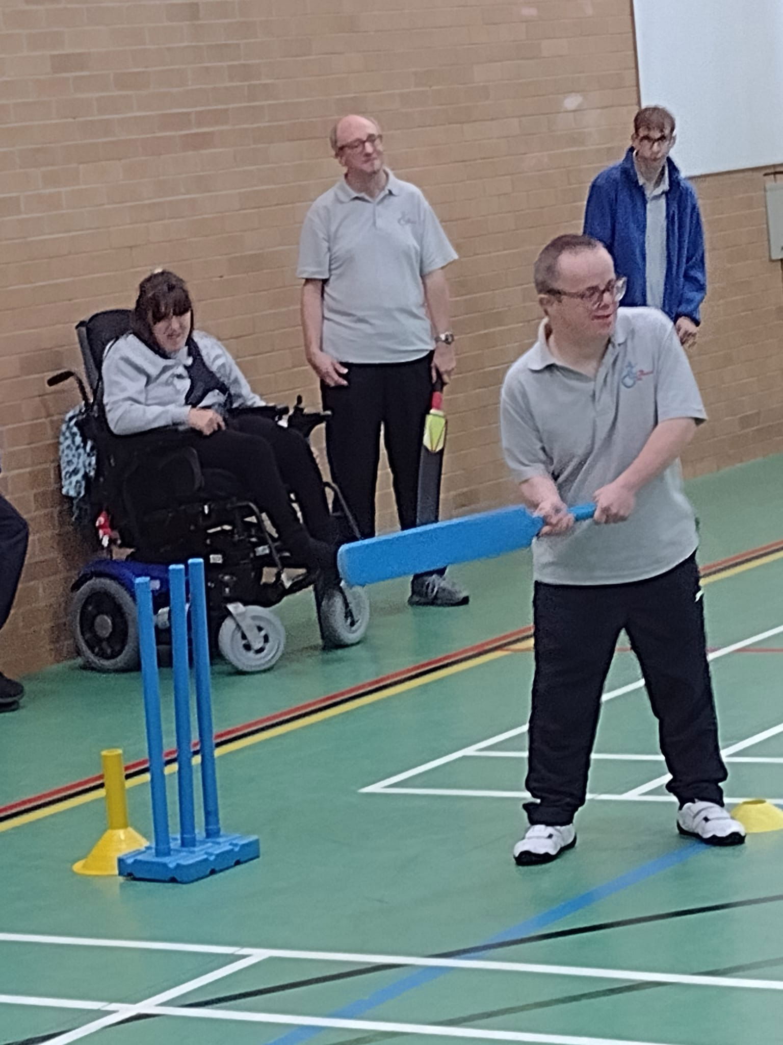 We are now a Disability Cricket Champion Club