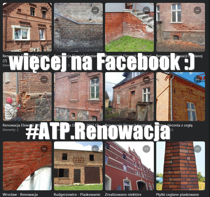 Galeria projektów na Facebooku