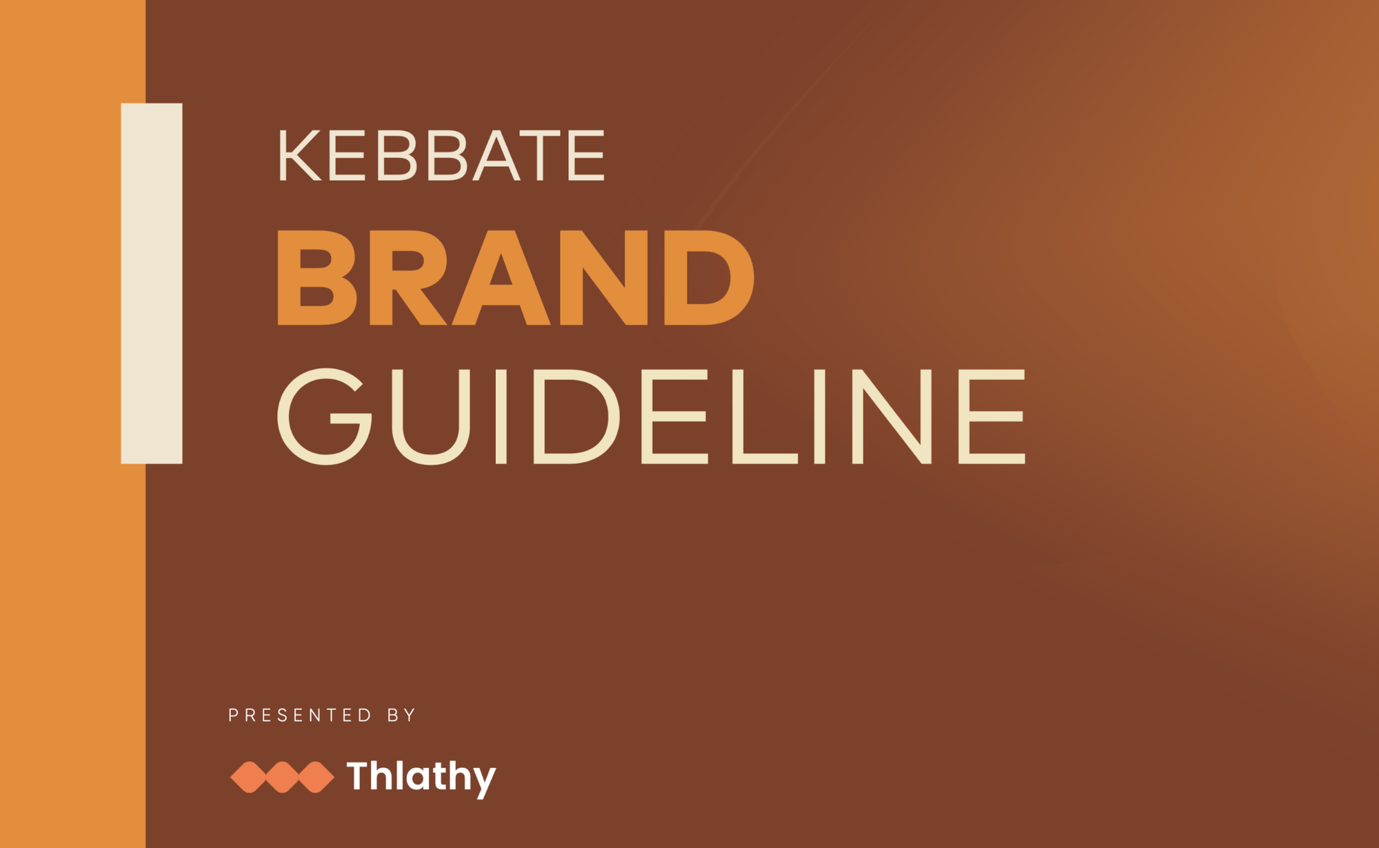 Branding Guideline for Kebba_t