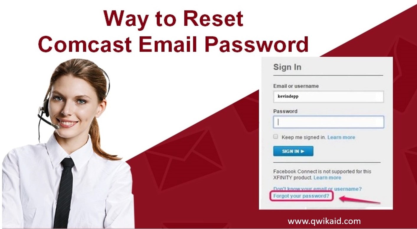 Way To Recover Comcast Email Password | Update or Reset Comcast Email Password