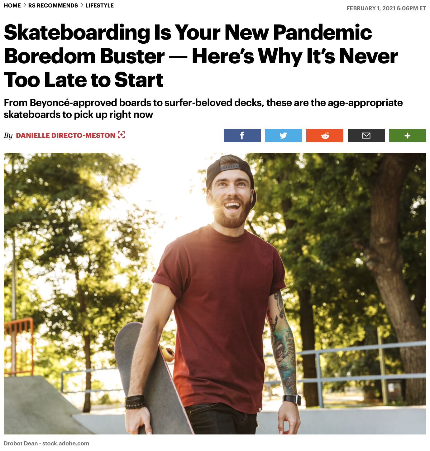 Skateboarding Is Your New Pandemic Boredom Buster — Here’s Why It’s Never Too Late to Start