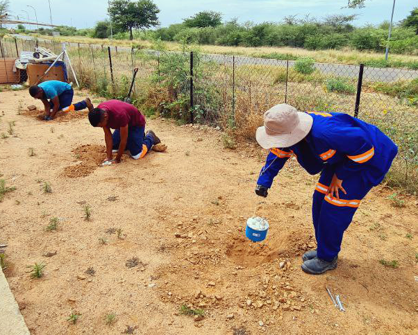 Training of geophysicists in Botswana | November 2022