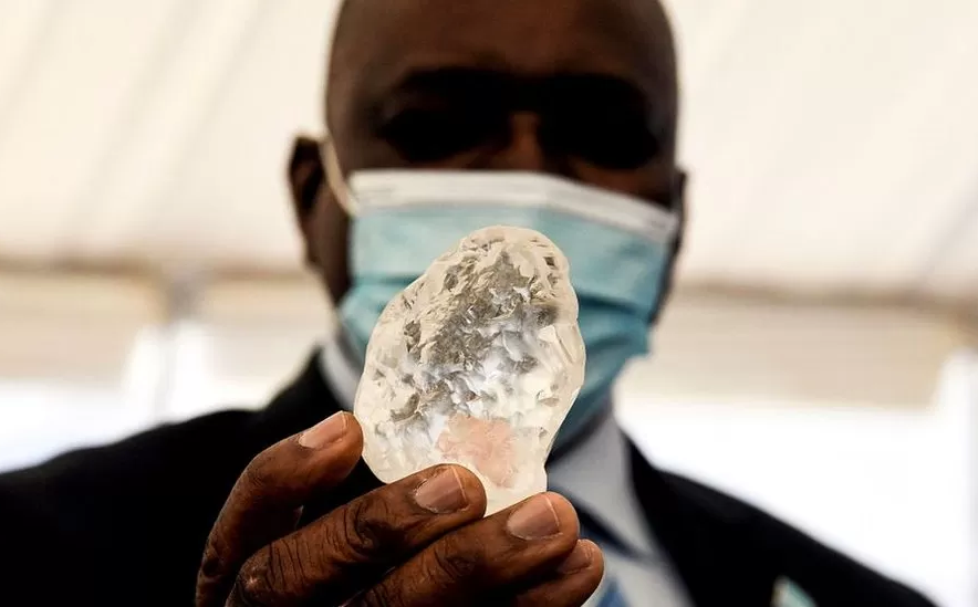 Third largest diamond found in Botswana's Jwaneng mine