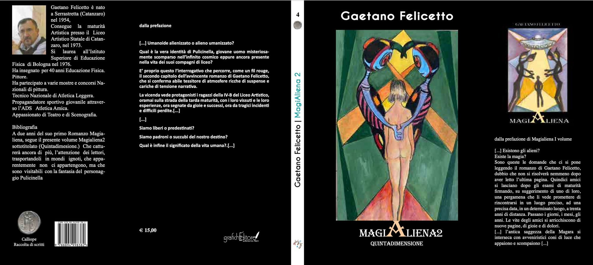 Magialiena2 - Quintadimensione di Gaetano Felicetto - prossima uscita