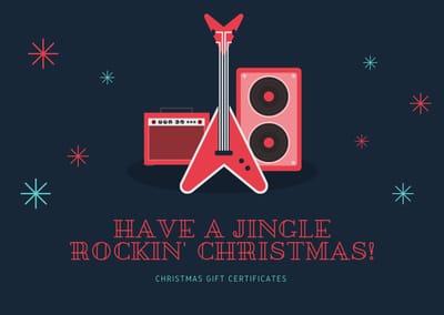 Guitar Lessons Gift Certificate  image