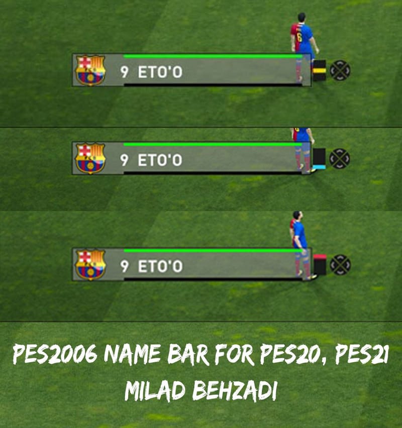 PES2006 Name Bar alireza store