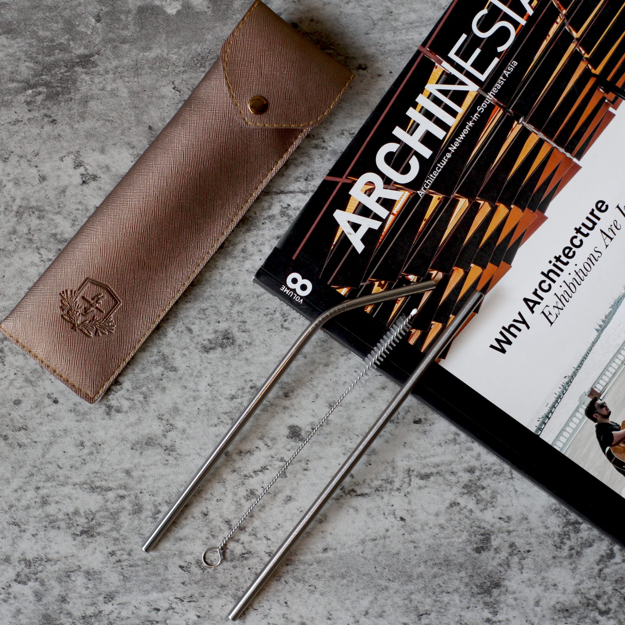 Stainless Straw Jakarta Souvenir