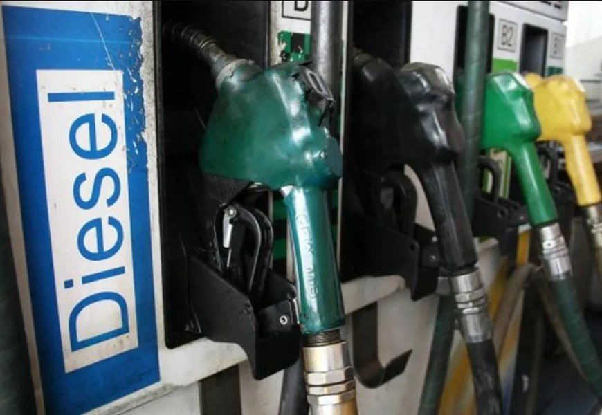 Preço do diesel cai 20 centavos nas refinarias