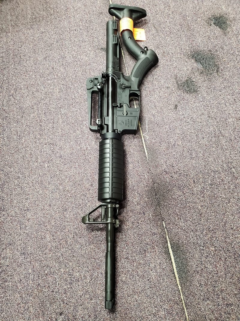 COLT NY/CA COMPLIANT FEATURELESS M4 AR15 WITH 10RD MAGAZINE Jimmy's INC. JSS