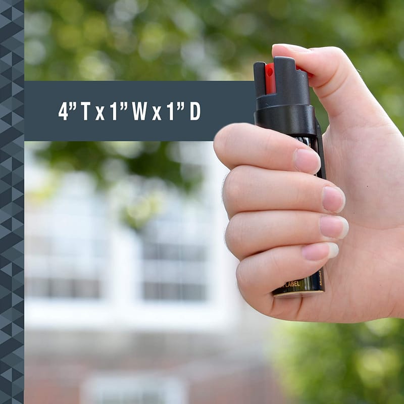 SABRE Advanced Compact Pepper Spray with Clip 3in1 Formula (Pepper