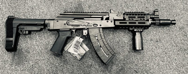 AK-P GF3 MOE SBA3 Other Firearm WITH JL BILLET RAIL, BLACK Fixed ...