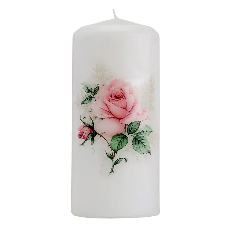 Scented Floral Bouquet Pillar Candles Serendipity Candle Company