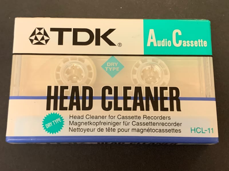 TDK head cleaner
