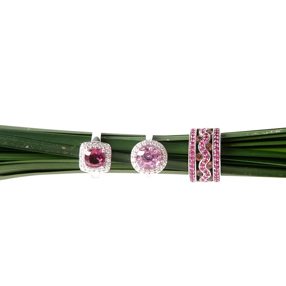 Natural Spinel Rings