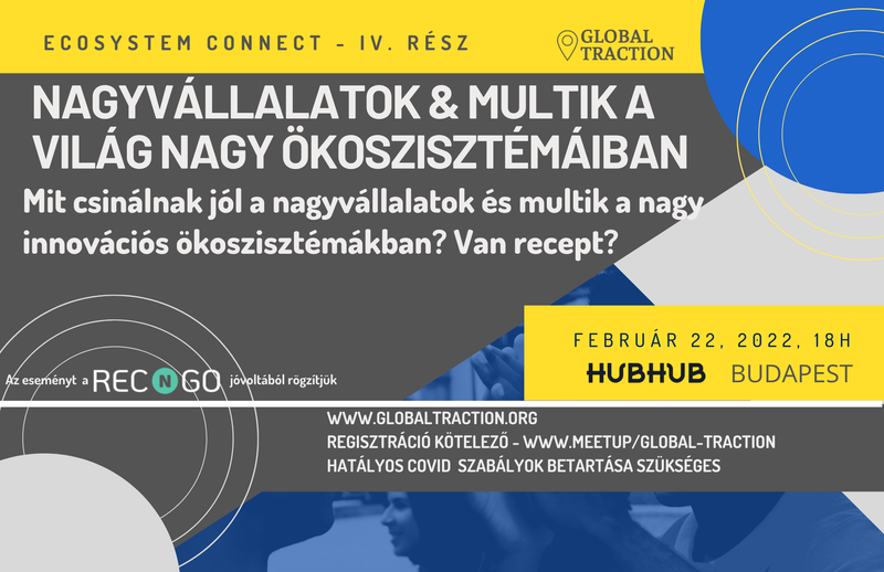 Ecosystem Connect IV. - Nagyvállalatok és multik a világ nagy ökoszisztémáiban