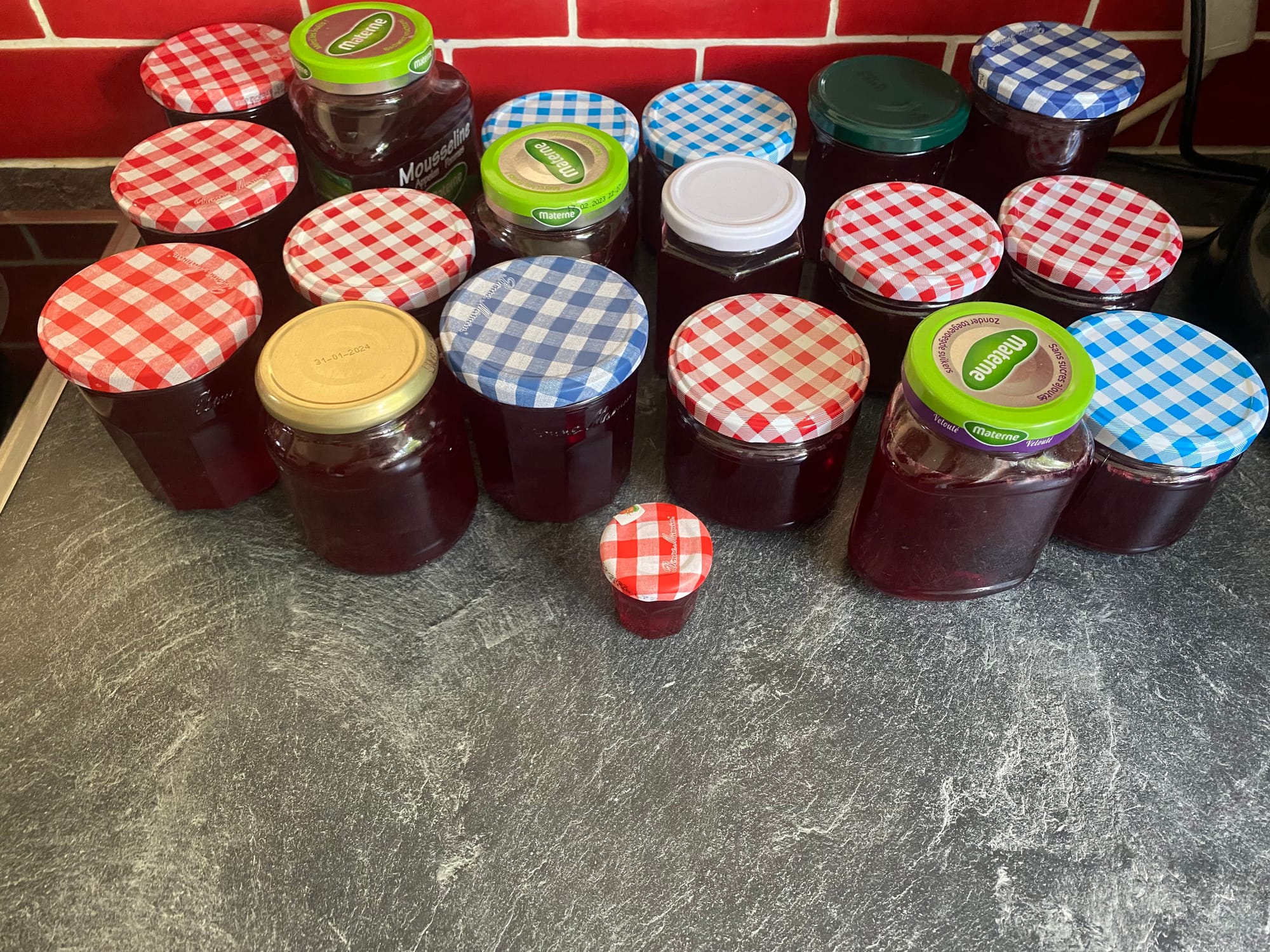 Gelée de groseilles Maison