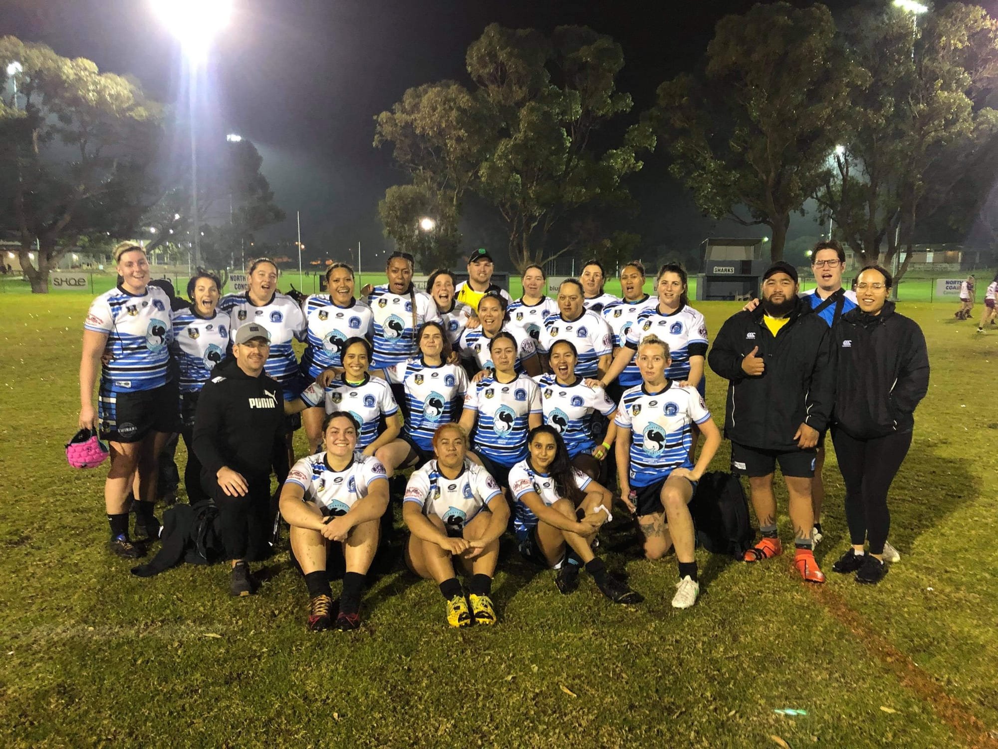 Sharks ladies come away from Beach with well deserved win