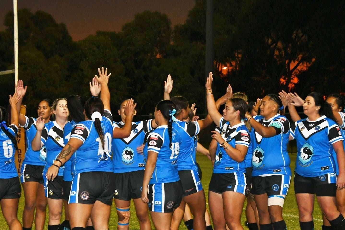 Sharks ladies kick off tackle comp with a win