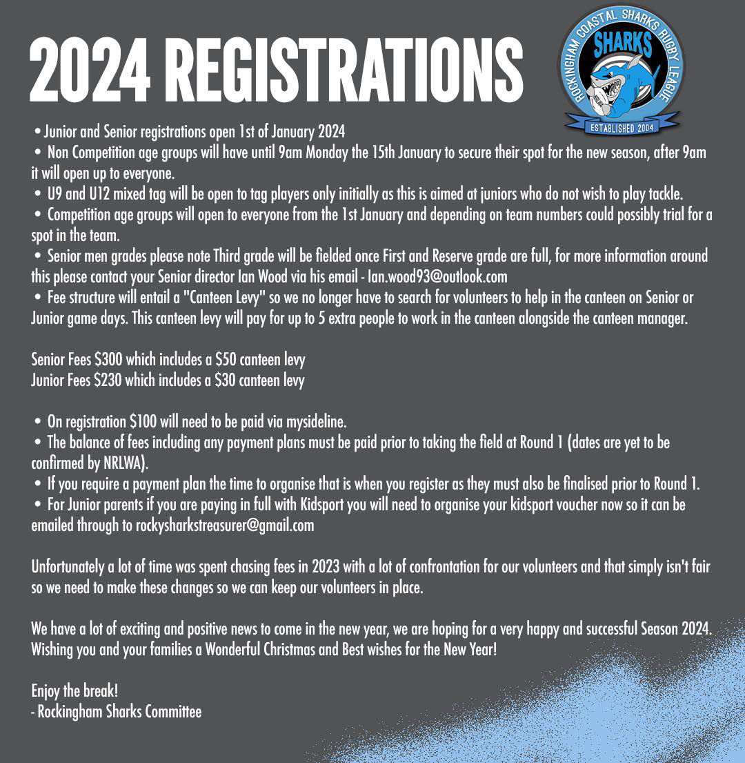2024 Registration information