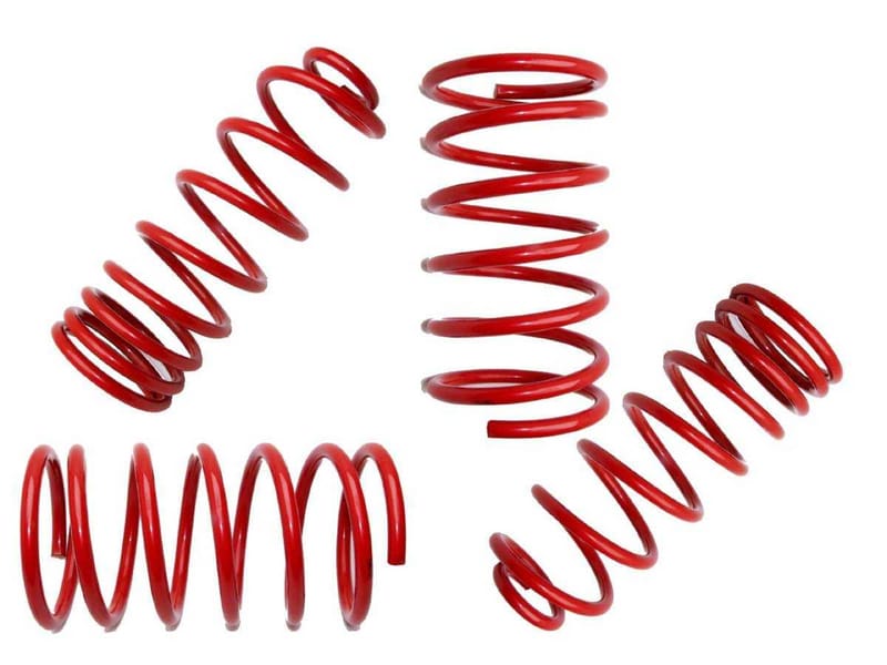 RED 60/40mm Lowering Spring set Volvo 240 and 260 Classic Swede