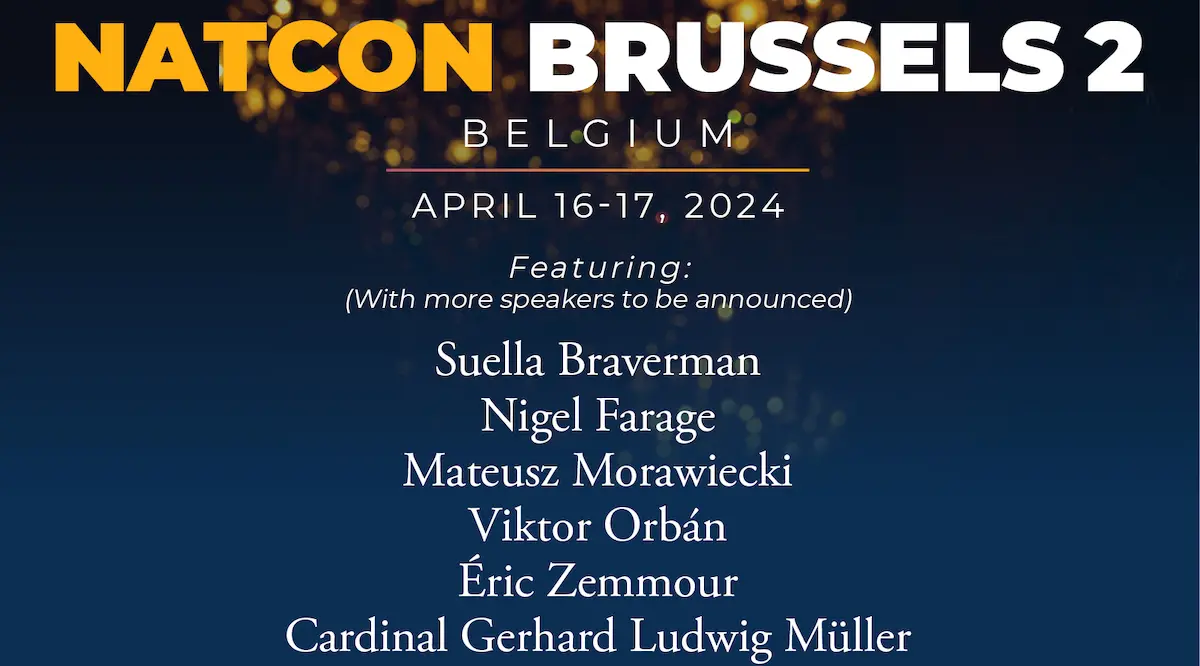Liveblog: NatCon 2024 Brussels