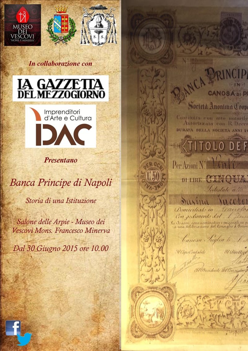 Banca Principe di Napoli. Storia di una Istituzione dal 1884 al 1906