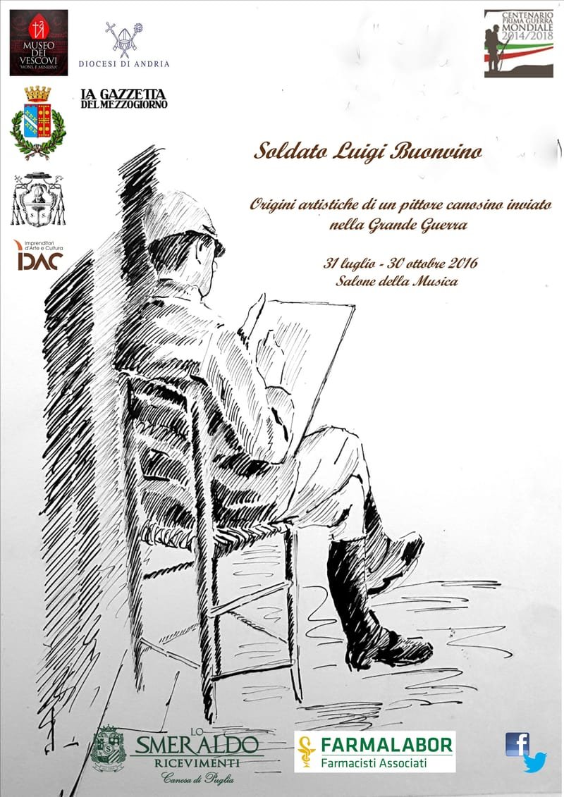 Soldato Luigi Buonvino - Origini di un pittore canosino inviato nella Grande Guerra