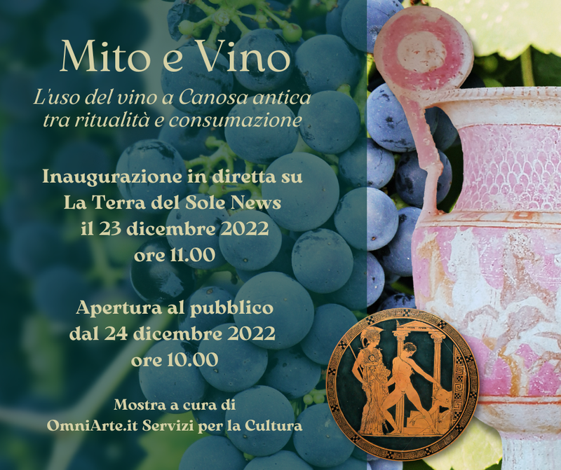 Mito e Vino. L'uso del vino a Canosa tra ritualità e consumazione antica tr