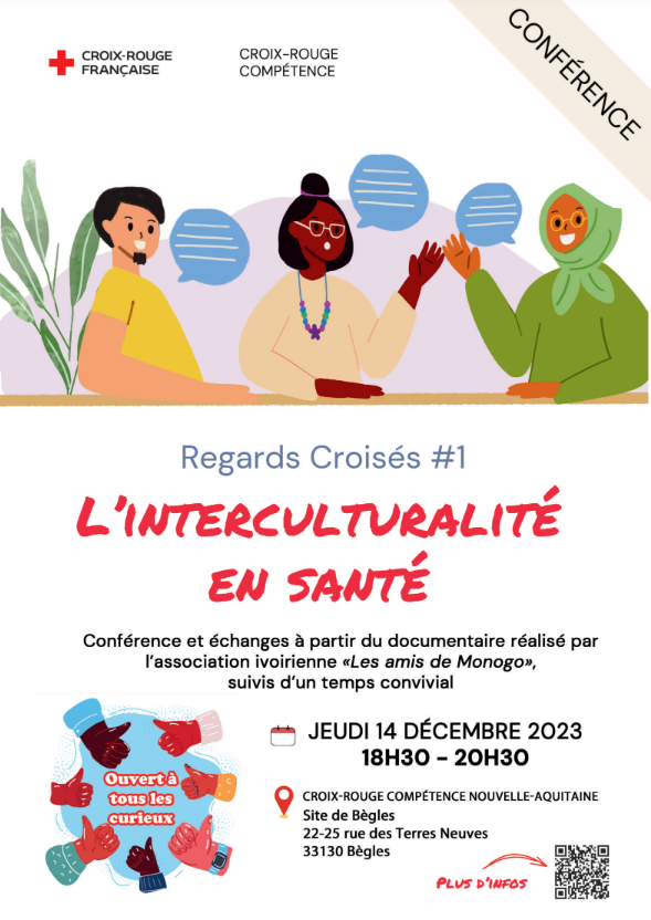 Regards croises "Interculturalite en sante"- CRC NA - Site de Begles