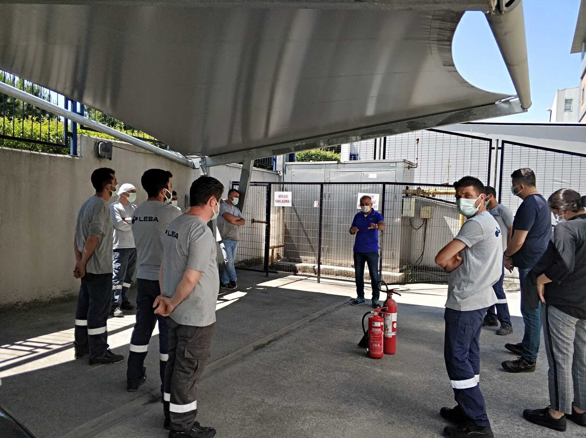 LEBA KİMYA | Yangın Tatbikatı ve Tahliye Eğitimi