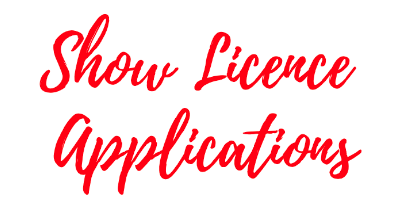 Show Licence Application