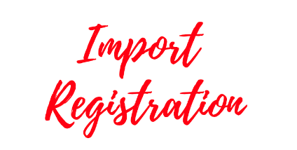 Import Registration