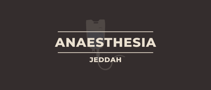 ANAESTHESIA