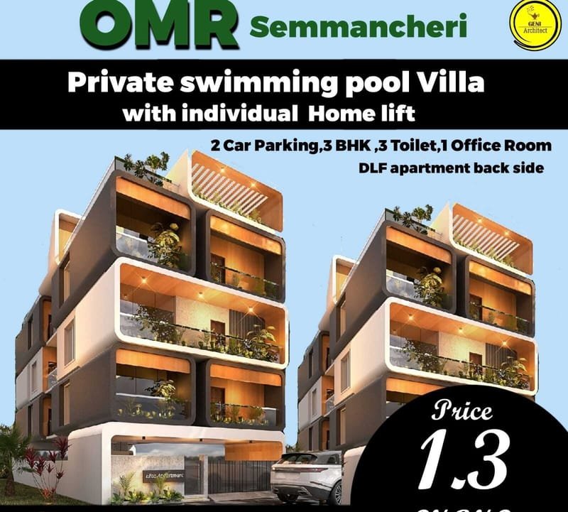 Private swimming pool Villa