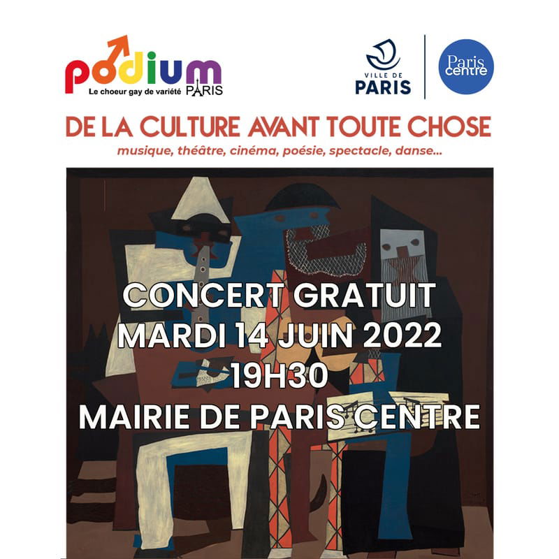 CONCERT GRATUIT : DE LA CULTURE AVANT TOUTE CHOSE  !